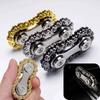 Sprockets Flywheel Fingertip Gyro Fidget Spinner Antistress Anxiety Metal Bike Chains Edc Spinner Fidget Toys For Adult Kids