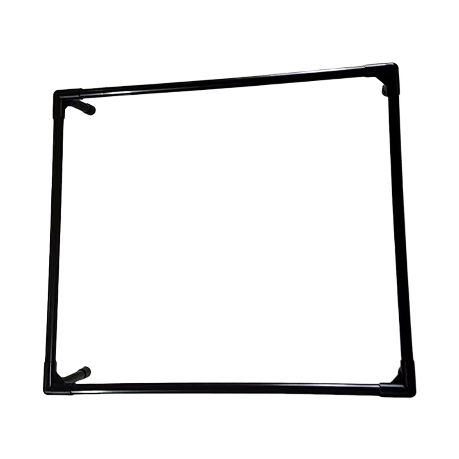 

Pet Bed Frame Only Black Detachable with Feet Easy to Assemble Stable Raised 44cmx34cm