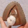 Children's Korean-Style Winter Snow Shoes - Plush Leather & Warm Fur 2025