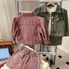 Mädchen Neue Mode Jeansjacke & Rock Zweiteiliges Set - Trendige Herbstbekleidung GC0238
