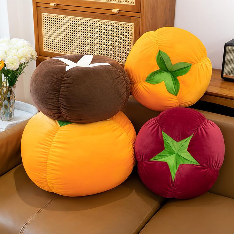 Fruit Plush Pillow With Pp Cotton Filling For Living Room Decor