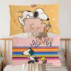 Classic Comic S-Snoopy Dog Pillow Towel Made Of Polyester Non-slip Cartoon Style Breathable Washable Pillowcase For Home Use