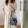 Flower Women's Makeup Bags Travel Toiletries Wash Bags Large Beauty Cosmetic Bag Multifunction Canvas Handbags Storage Organizer