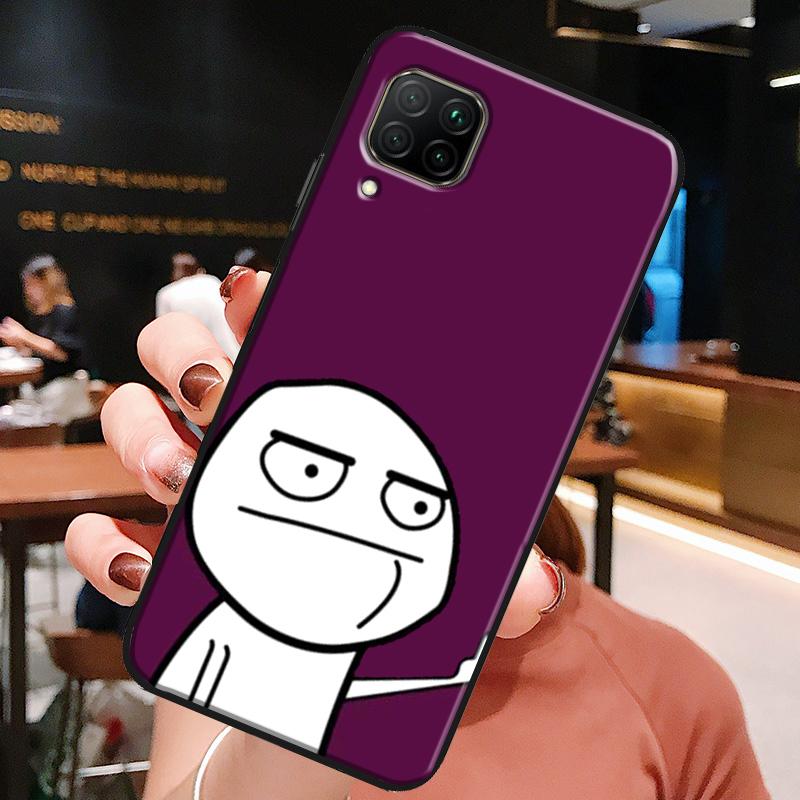 Funny Man Middle Finger For Huawei Honor X8a X7a X9a X8 50 70 90 Lite Magic5 Pro P20 P30 P40 P50 P60 Nova 9 5T Case