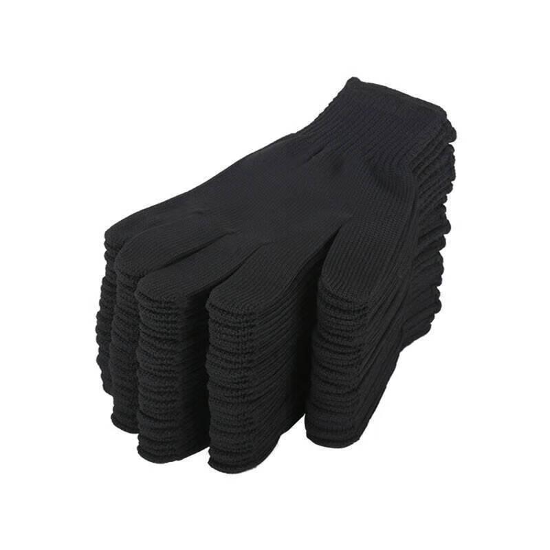 Ju Dao Fu JDF-SBFH-208 Black Nylon Touchscreen Work Gloves