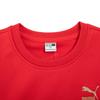 PUMA Sweatshirts Women's Red Crew Neck Moderate Regular 539590-11