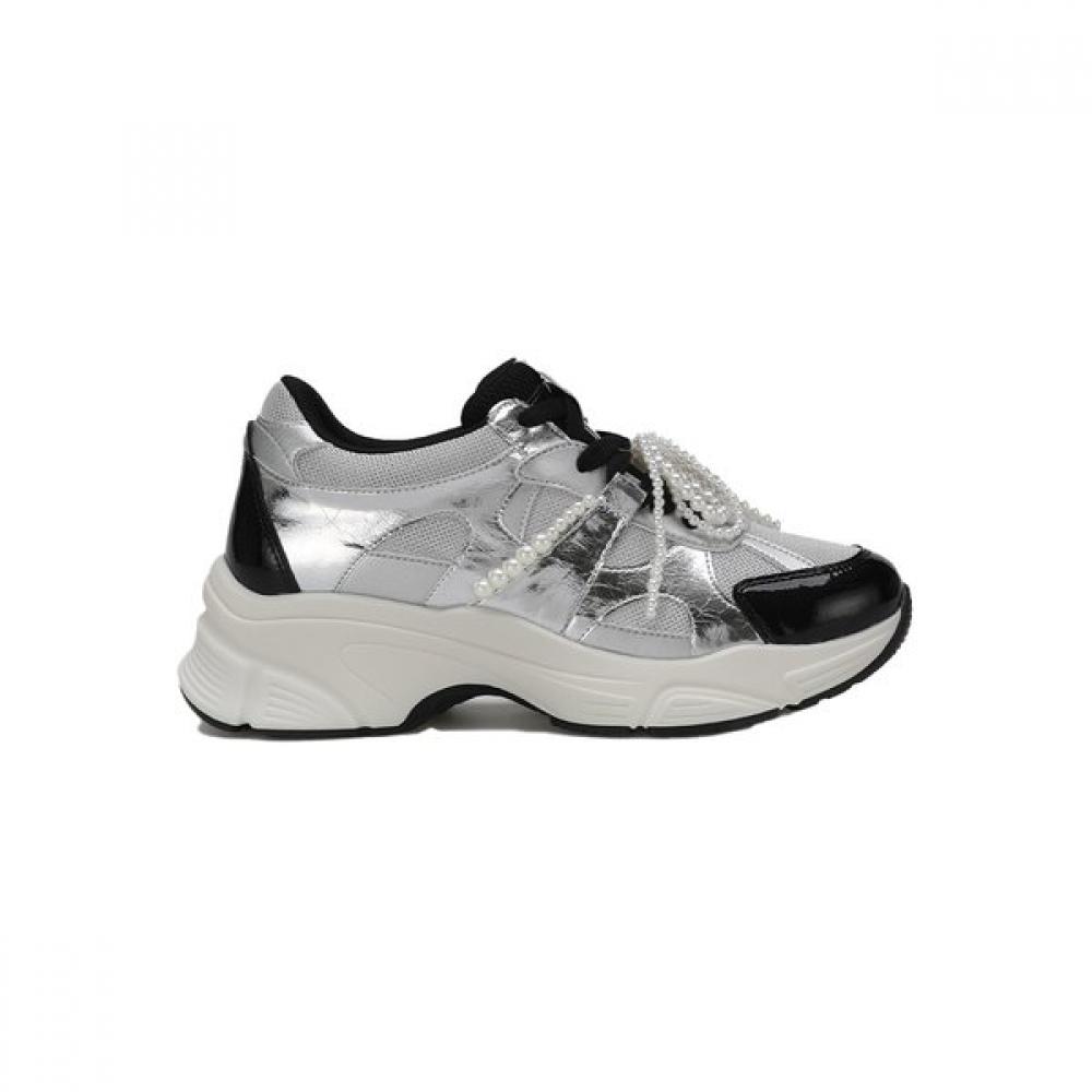 

Geox Women S Comfort Height increaSing SneakerS 8tmny15S7S Silver 255
