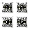 Polyester Pillow Case Home Decoration Geometric Print 26 English Letters Bedside Cushion Cover