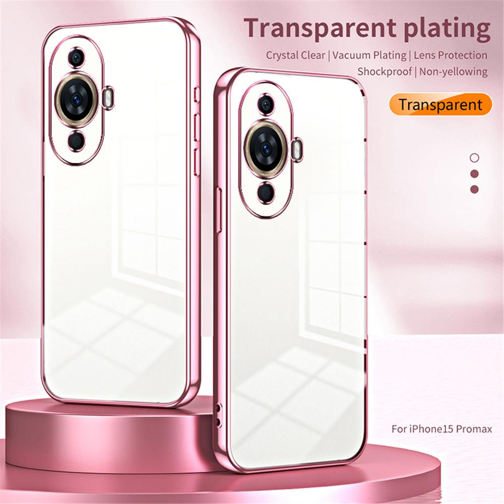 Husă Plată Nova 11 Husă Transparentă Rezistentă la Șocuri Pentru Huawei Nova 11 Pro 7i 8i 9 10 SE Pro Y90 5T Husă Telefon Capac Moale Nova11