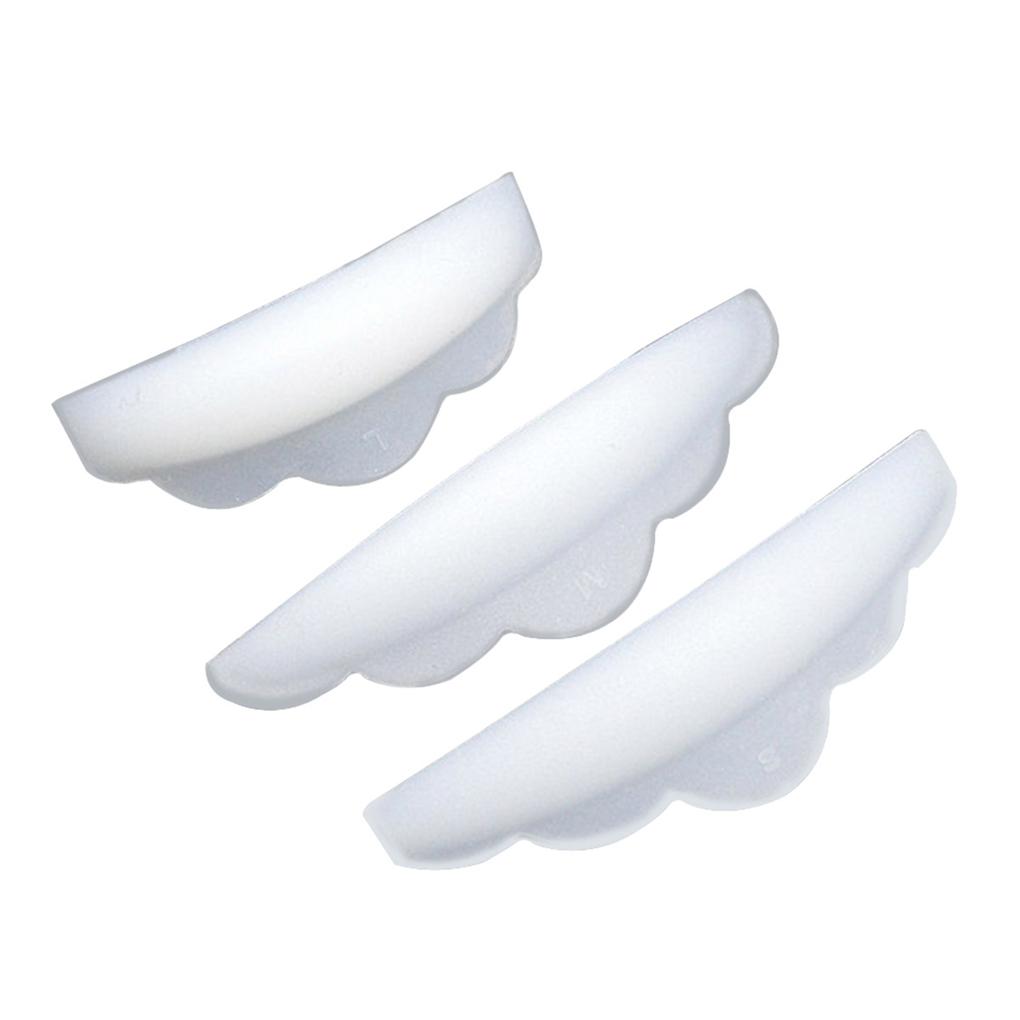 

3 Pairs Eyelashes Extension Pad Lifting Isolation Pad Eyelashes Grafting Tool TZ