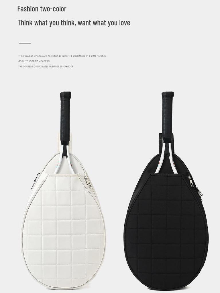 2025 Unisex Sport-Schlägertasche - Großes Fassungsvermögen, Schulter- & Umhänge-Stile für Frauen, Männer & Kinder