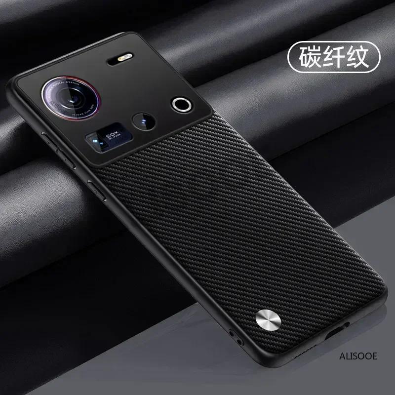 For Nubia Z70 Ultra Case Luxury PU-Leather Protection Back Cover for Nubia Z70 Ultra Shockproof Capa Funda