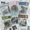 MomoPET Retro Journal Sticker Pack - Hazy Traces Series, DIY 20 Sheets, 6 Styles