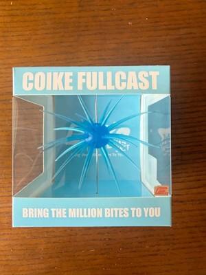 HIDEUP COIKE FULLCAST Soft Lure Uzushio Blue Elastomer Bass Fishing Japan