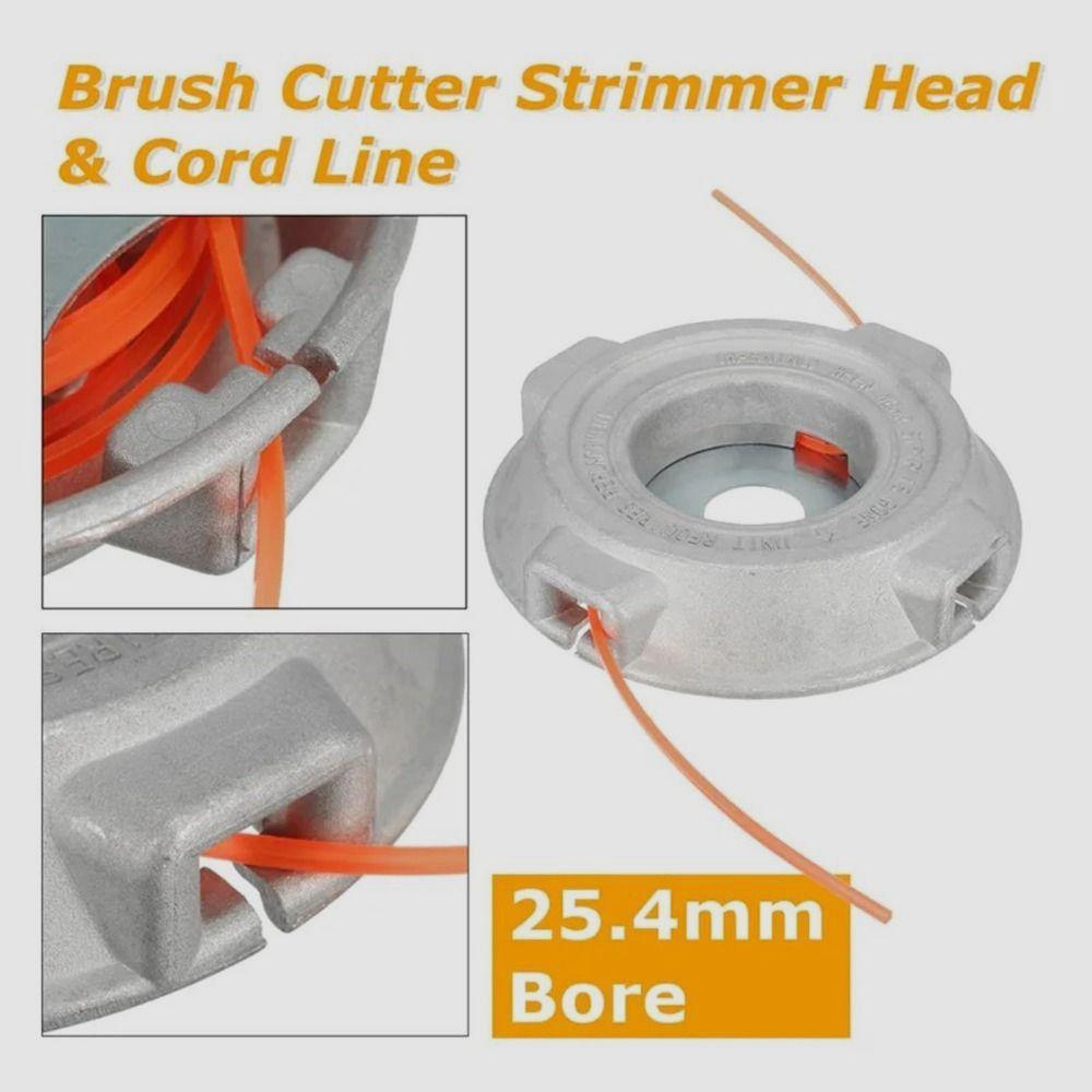 Aluminum Zinc Zinc Alloy Grass Trimmer Head Iron Disc Weeding Head Lawn Mower Head  Brush Clearing
