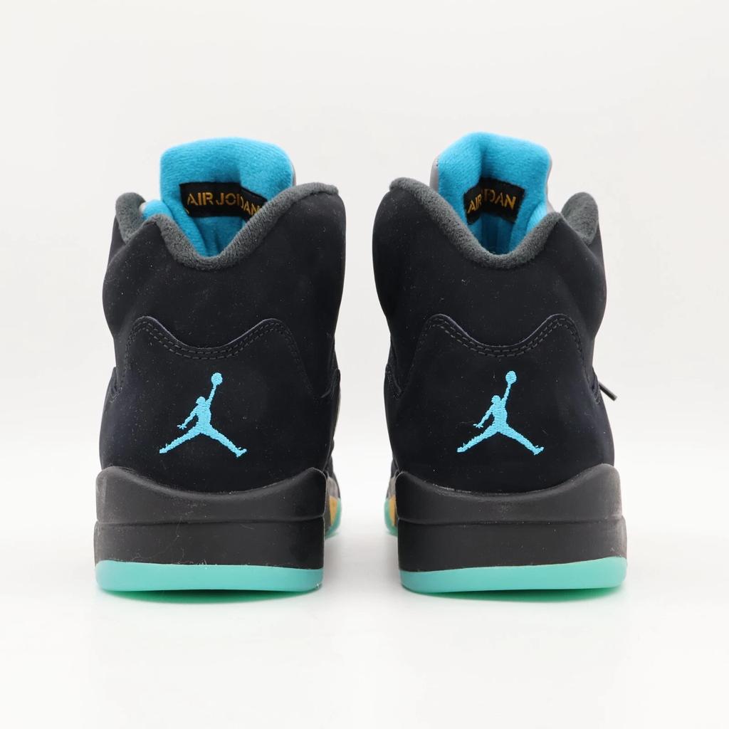DD0587-047 Nike Air Jordan 5 Aqua Black Aquatone Taxi