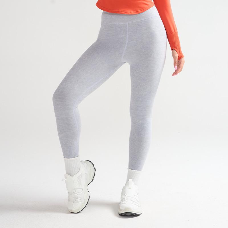 Women's High-Waist German Velvet Fleece-Lined Yoga Leggings – Warm, Elastic, and Hip-Lifting for Autumn/Winter