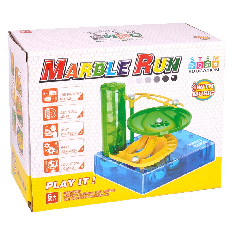 3D Electric Rolling Ball Maze: DIY Musical Track Toy