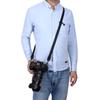Black Adjustable Camera Shoulder Strap Sling With Quick Release Buckle For Digital Cameras