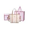 Disney Strawberry Bear Series Cute Fashion Versatile Shoulder Crossbody Tote Bag Women Tote Bag Multicolor BMK-72523