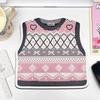 Cute Sweater Print Mouse Pad Office Dormitory PC Table Mat Portable Non-slip Rug Desktop Decoration