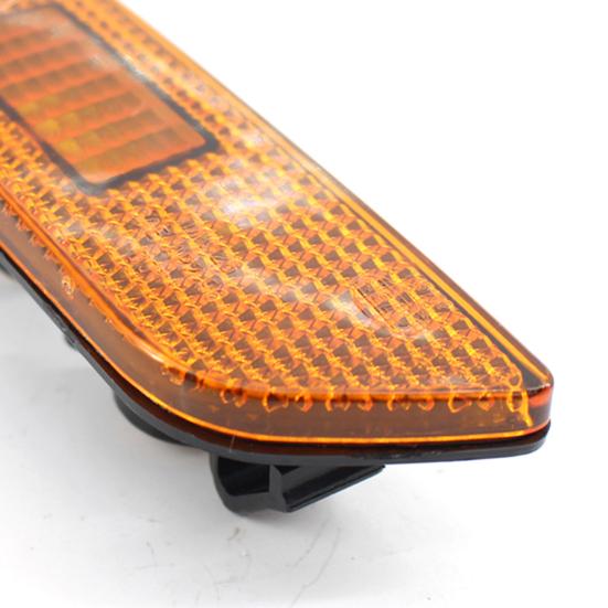 2Pcs Side Marker Light Cover Front Modified Parts ABS Turn Signal Indicator Housing 9188263 9188264 for Volvo S80 99-06