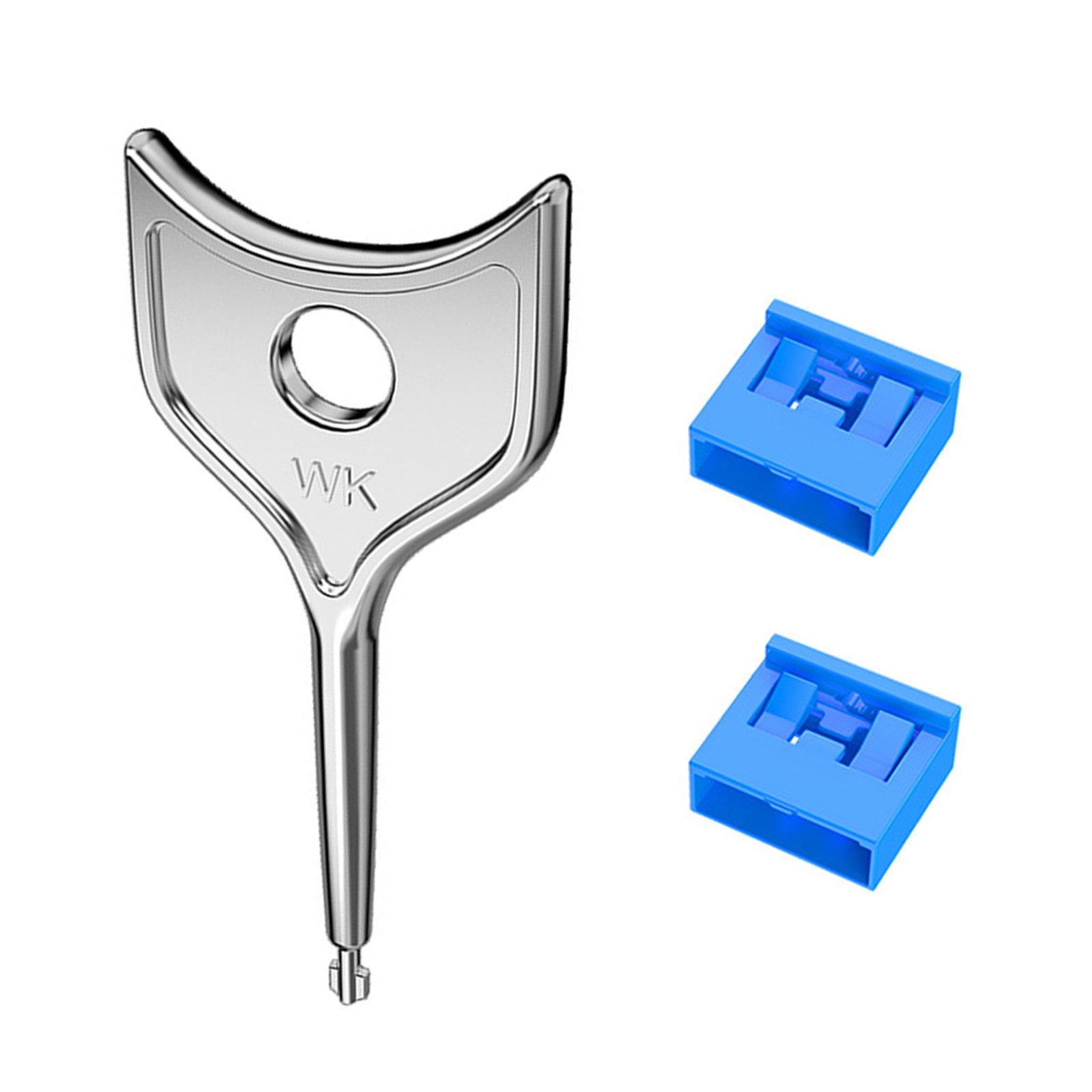 

2 шт/10 шт. Блокираторы портов USB, надежная защита данных для ПК, ноутбука с пыле- и влагостойкой конструкцией A синий