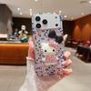 Luxury Full Diamond KT Cat Applies To Apple 17ProMax Mobile Phone Case iPhone16 Bow 15 Cute Protective Case