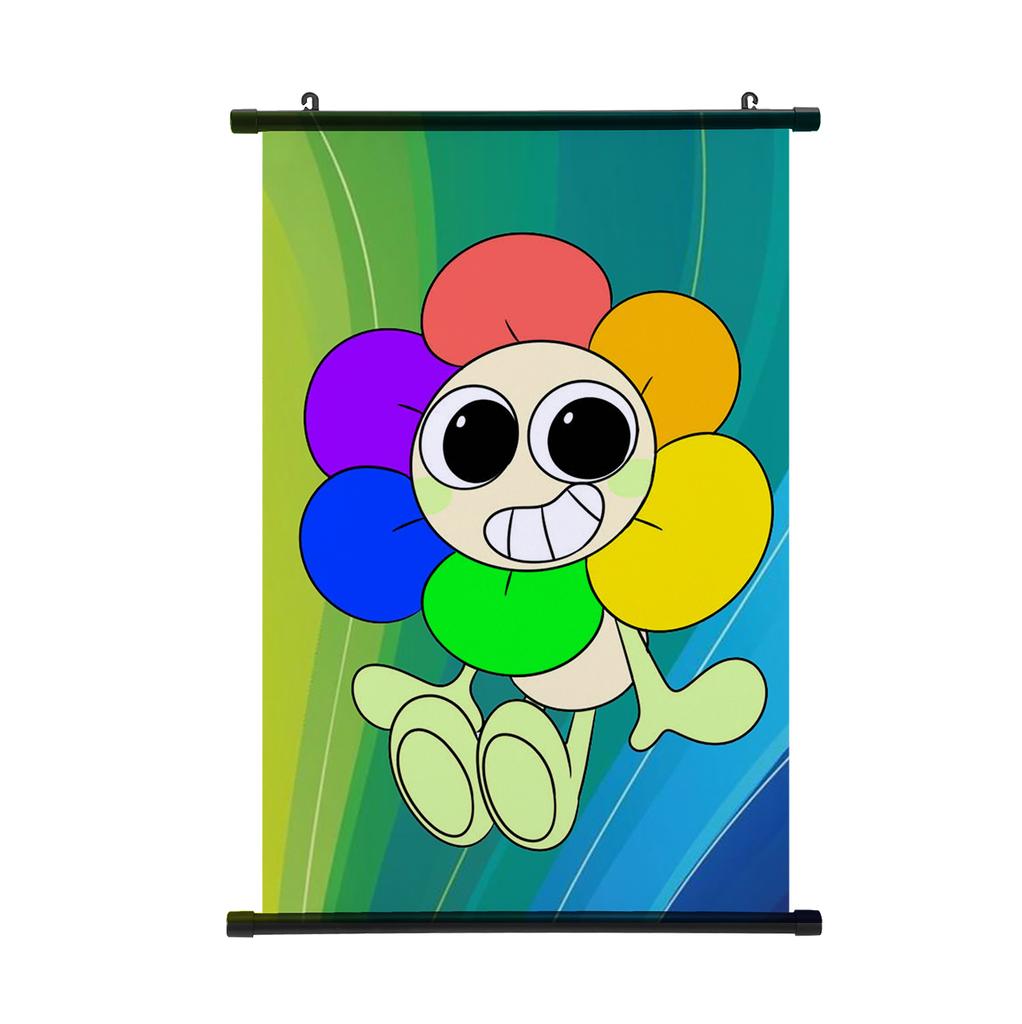 Dandy's World Wall Scroll Poster Anime Starry Night Astro Poster Hanging Painting Home Decoration