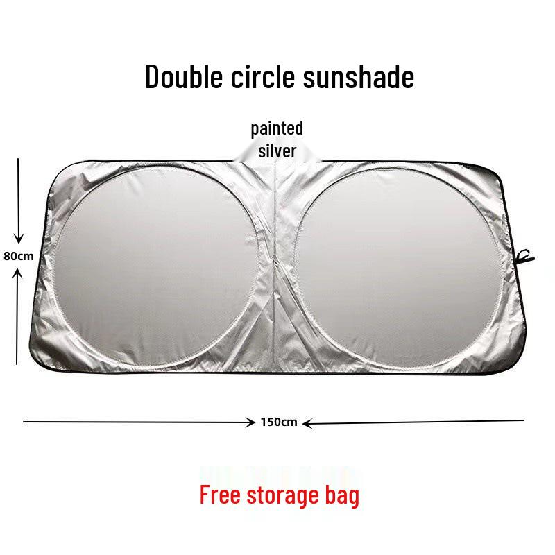 Car Windshield Sunshade: Summer Heat Insulation & Anti-Glare Protection