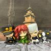 4 шт./Набір Jojo Stardust Crusaders Плечові фігурки для сну Велика голова Чібі Джотаро Какьоїн Польнарефф Іггі Аніме Гашапон Іграшки Подарунки