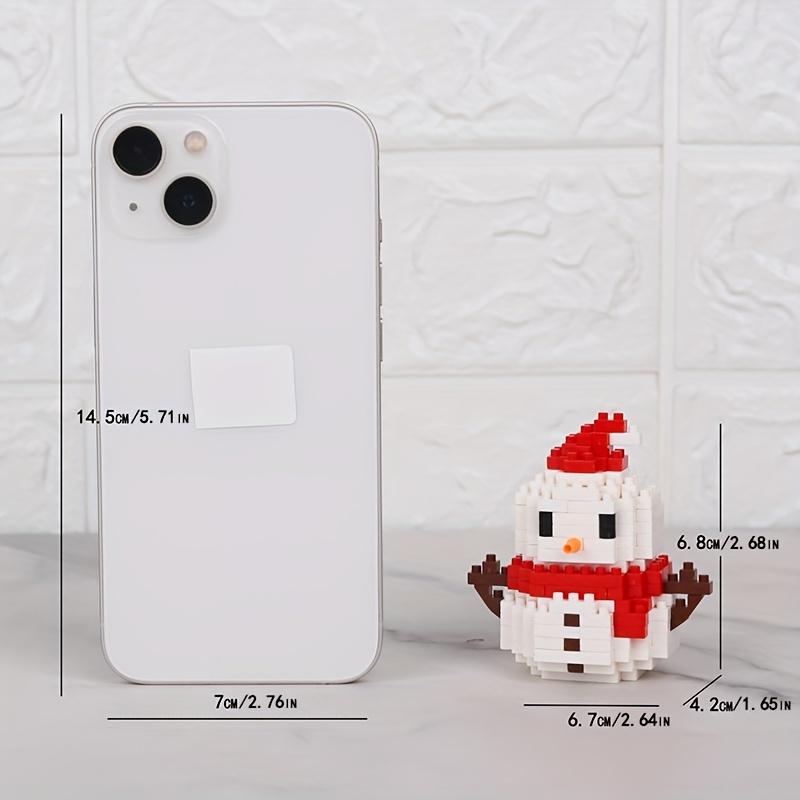Christmas Building Blocks Mini Building Brick Doll Toys for Party Favor Christmas Tree Stocking Blocks Set for Kids Adults