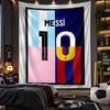 Duvara Asılan Duvar Halısı Lionel Messi Baskılı Kumaş Salon Yatak Odası Ev Dekorasyonu İçin