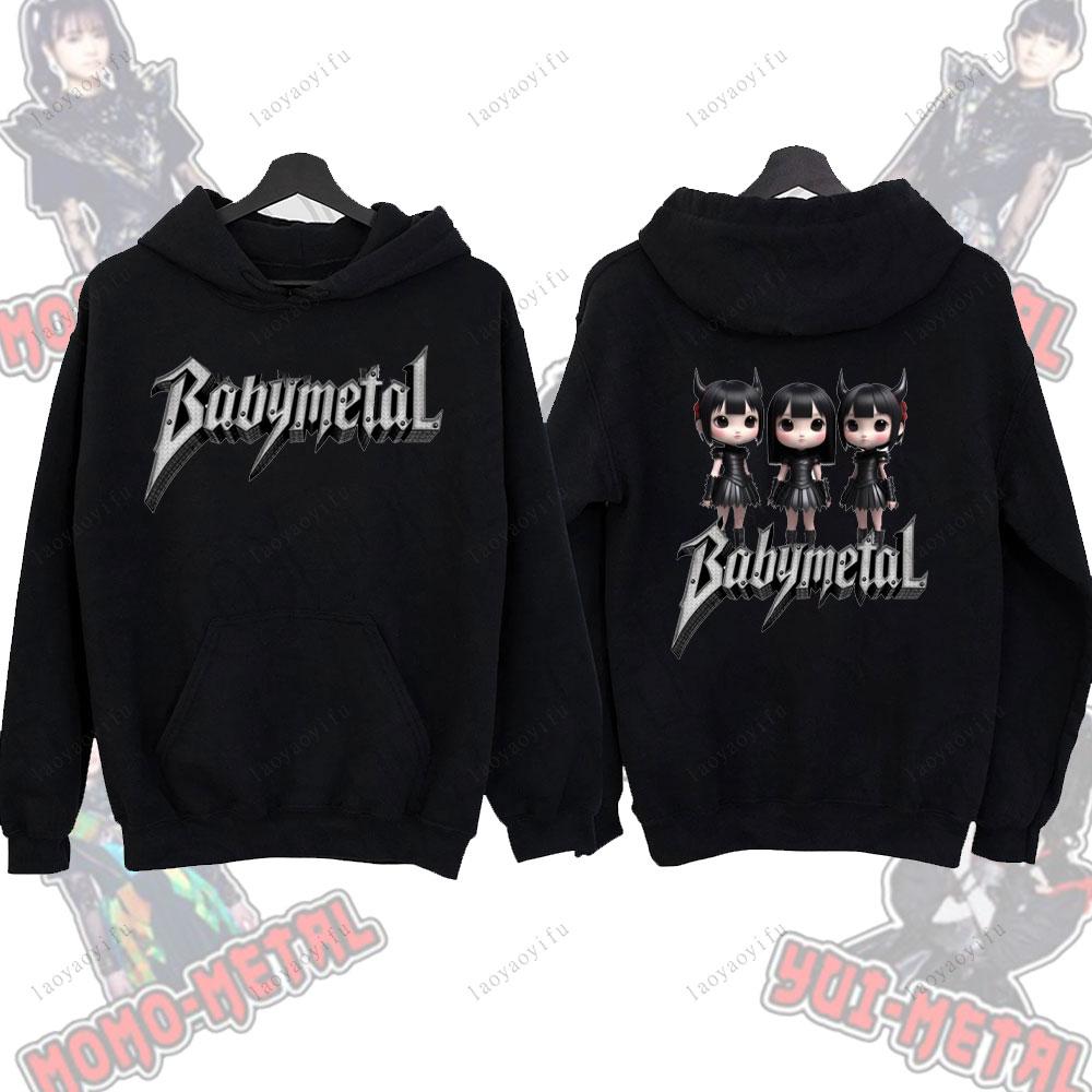 

Babymetal Metal Galaxy Japan Death Metal Band Hoodies Pullovers Couple Streetwear New Autumn Winter Hoodies Men Casual Hoodies 3XL
