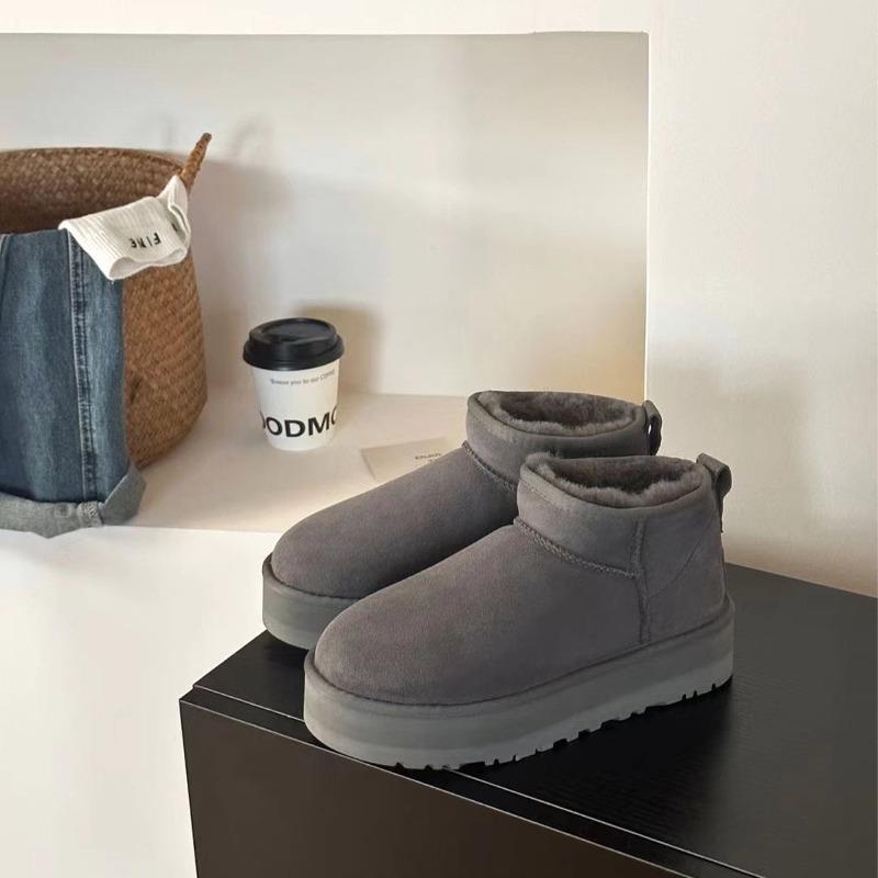 Henan Sangpo snow boots high quality i fur integrated short tube warm fashion cotton shoes new