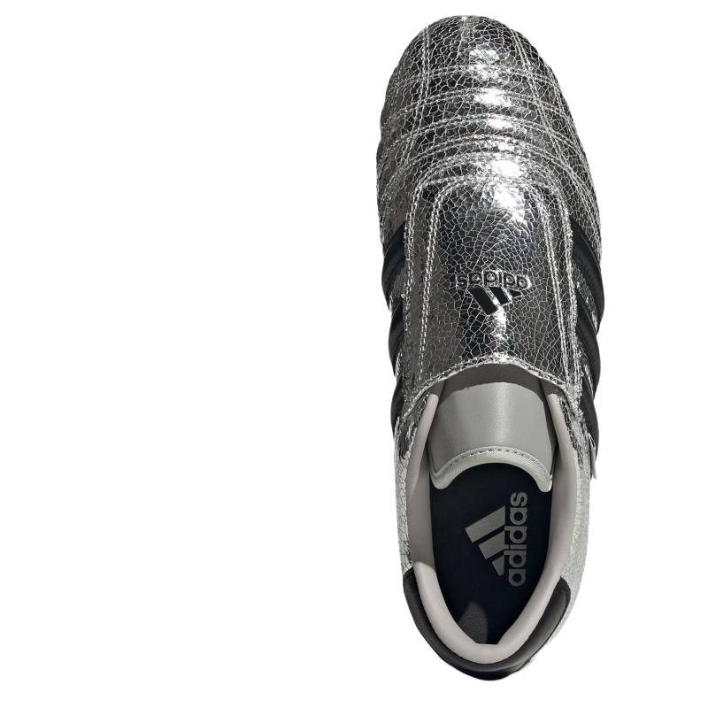 adidas Taekwondo Silver Metallic Black Women Sneakers Core-Black Gum JH9664
