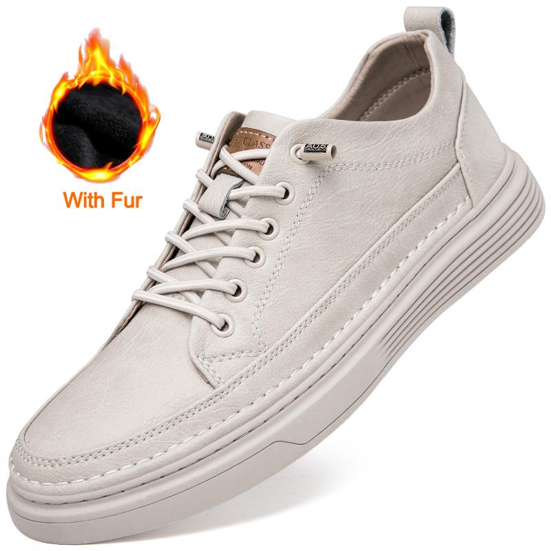 Italian Men's Casual Shoes Genuine Leather Lace Up Business Oxford Shoes Outdoor Walking Sneakers Dress Shoes Men Walking Shoes