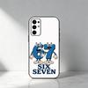 67 S-Six S-Seven S-Style  Phone Case For Samsung S25,S24,S21,S22,S23,S30,Ultra,S20,Plus,Fe,Note,5G Black Cover