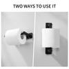 Wall Mounted Toilet Paper Holder Stainless Steel Self Adhesive Toilet Roll Holder Rustproof No Drilling Tissue Roll Holder RV