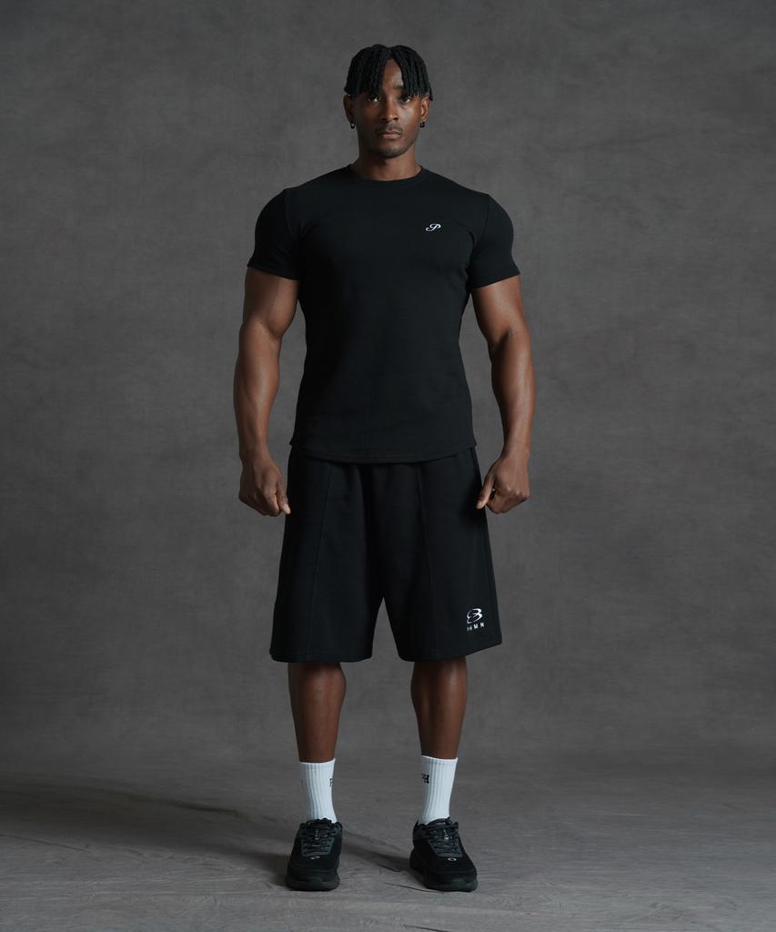 PHERMENON [2Pack] Muscle Fit P Short Sleeve T-Shirt (2 Colors)
