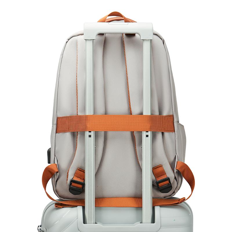 Unisex Large Capacity Laptop Backpack – Waterproof Nylon Travel School Bag for Students & Commuters