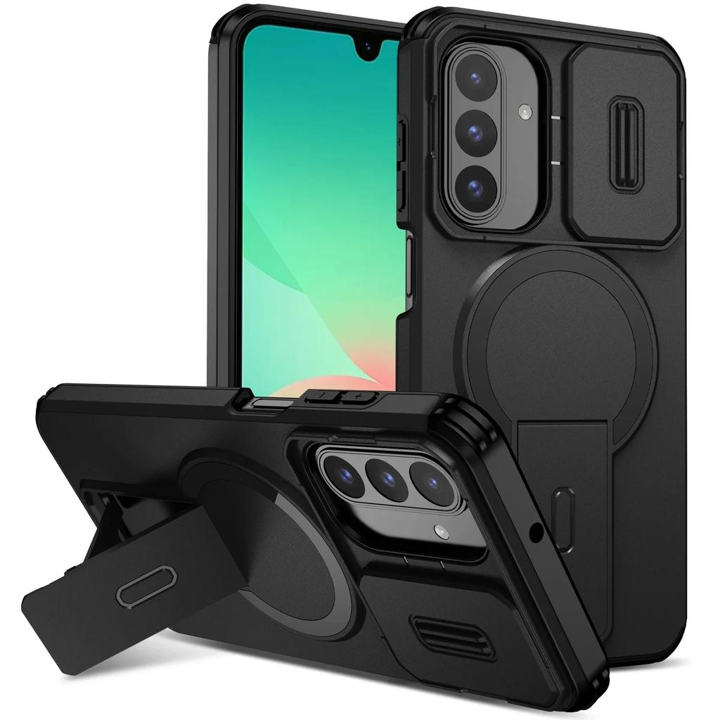 Nárazuvzdorné pancéřové matné pouzdro na telefon pro Samsung Galaxy A17 5G A56 A16 A36 A26 Ochranná taška pro Samsung A17