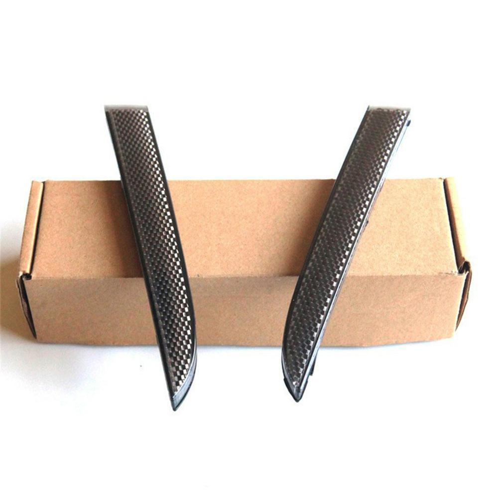 Smoke Lens Rear Bumper Diffuser Reflectors For Chevy Camaro 2016-2022 LT SS ZL1