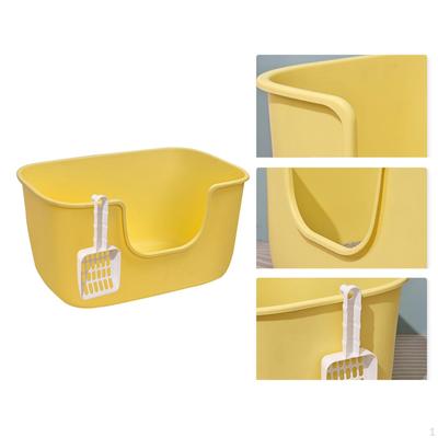 Cat Litter Boxes with High Sides, Large Box for Small Cats