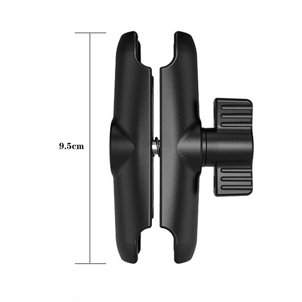 Motorcycle Bike Panoramic Monopod Handlebar Double Clip Bracket for Insta360 One X2 GoPro 11 10 9 Selfie Stick Camera Accessory