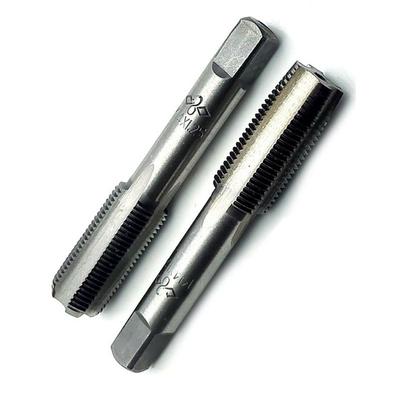 2pcs HSS Silver Metric Taper&Plug Tap Right Hand Thread M14x1.25mm Replacement