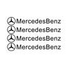 4pcs Car Door Handle Stickers Accessories For Mercedess Benz AMG W202 W203 W204 W205 W210 W211 W212 W213 W177 V177 W176 SL W169 FI1