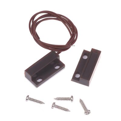 MC-38A Kabelgebundener Tür-Fenster-Sensor Magnetschalter NC/NO Schalter Für Hausalarmsystem Detektor Reed-Schalter
