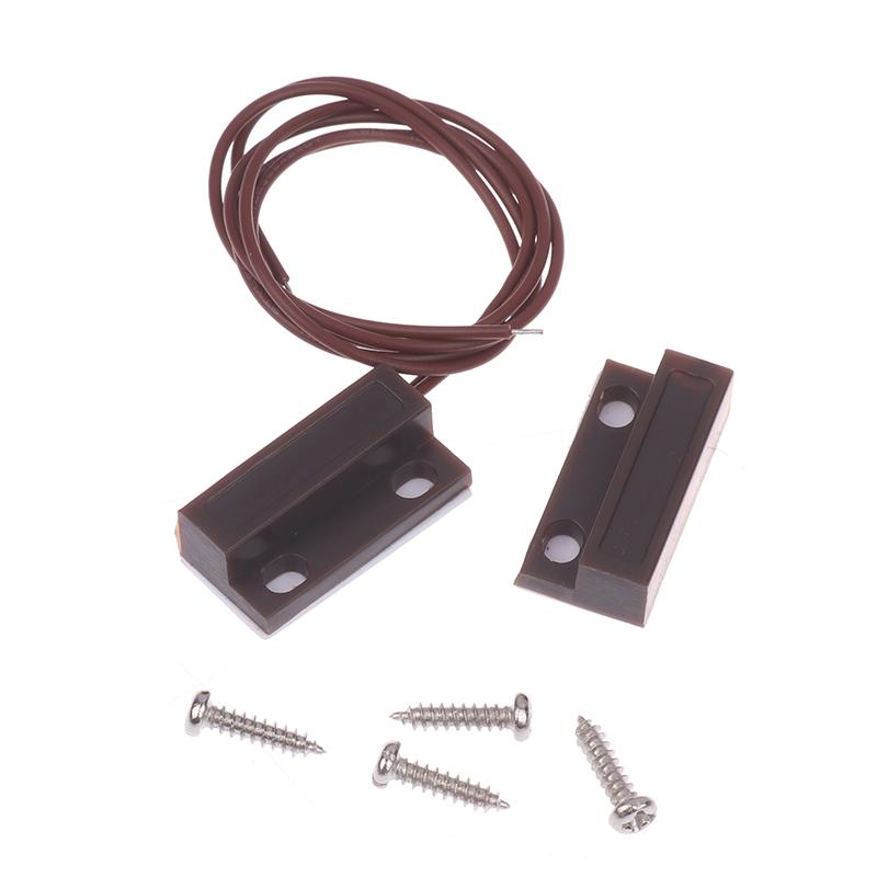 MC-38A Wired Door Window Sensor Magnetic Switch NC/NO Sensor Switch For Home Alarm System Detector Reed Switch