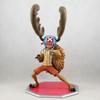 23cm One Piece Anime Figure Strengthen Chopper GK Model Battle Scene Toys Ornament Kids Birthday Gift